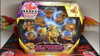 ULTIMATE VILOCH Unboxing  Bakugan Geogan Rising [upl. by Ellivro]