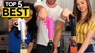 TOP 5 Best Electric Wine Opener  2024 Buyers Guide [upl. by Marteena]