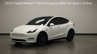 2023 Tesla Model Y Performance AWD 4D Sport Utility VIN 7SAYGDEF7PF604419Stock DR7234B [upl. by Alphard]