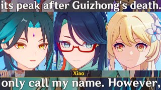 ARCHON WAR  XIAO amp XIANYUN Talk About GUIZHONG Cutscene Genshin Impact  Xiao Lumine  XiaoLumi [upl. by Adina]