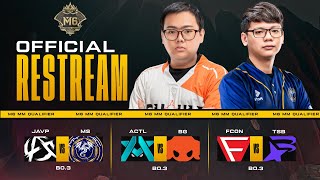 M6  Myanmar 🇲🇲 Qualifier Week2 Day1 ပွဲစဉ်​​များ Myanmar​​ 🇲🇲 Casting CasterZyZyy and Blank [upl. by Charity]