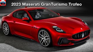 All New 2023 Maserati GranTurismo Trofeo Revealed [upl. by Beisel193]