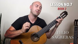 Sagreras  Book 2 Lesson No 7  Classical Guitar Study  Played by Jonathan Richter [upl. by Nospmas]