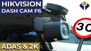 Camera auto ce citește indicatoarele de viteză  Hikvision Dashcam F6 [upl. by Ardella]