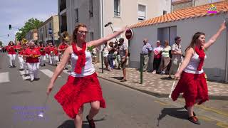 Festival de Fanfares Olonne sur Mer Le défilé 2018 [upl. by Ettelimay411]