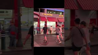 Fremont Street  Downtown Las Vegas NV  Walking the Earth in 4k shorts [upl. by Kehoe]