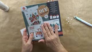 Kerst kaarten uit diy kerstblok action [upl. by Atirihs]