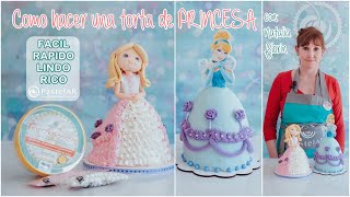 Disney PRINCESS 🌹 BELLE Doll Cakes  Beauty and the Beast [upl. by Mchugh403]