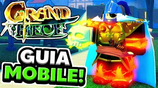 MOBILE E GUIA COMPLETO DE COMO JOGAR GRAND PIECE ONLINE [upl. by Marla]