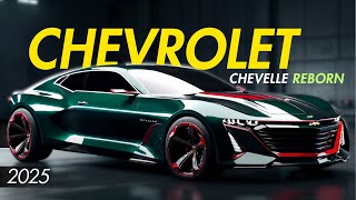 Ford Chevrolet Chevelle Reborn Ai Car Concept ford chevrolet [upl. by Garlaand]