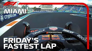 Max Verstappen’s Fastest Lap in FP2  2023 Miami Grand Prix [upl. by Asaph]