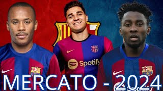 Officiel ✅ Mercato News Barça 2024 [upl. by Onailimixam]