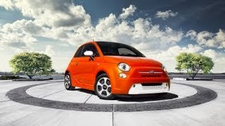 2013 Fiat 500e Electric 060 MPH First Drive amp Review [upl. by Annid305]