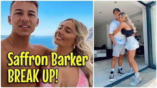 Saffron Barker BROKE UP with her boyfriend Tyler [upl. by Annaiel696]