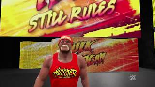 WWE 2K17 PC Mods  Barron Blade v Hulk Hogan Enhancement Talent Testing [upl. by Rother521]