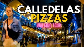 MIRAFLORES LIMA 2023 CALLE de las PIZZAS  Parque KENNEDY AVENIDA LARCO [upl. by Shannon289]