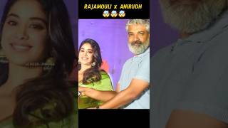 🤩 Anirud And Rajamouli  anirud Ravichandran [upl. by Krystyna]