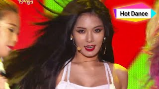 HyunA  RED 현아  빨개요 Music Core 20140816 [upl. by Ahsiekyt]