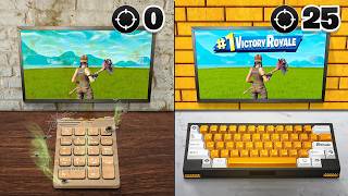 Every Kill  More EXPENSIVE Keyboard Fortnite [upl. by Tarttan]