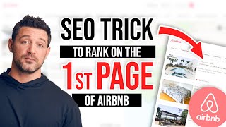 Rank on the 1st Page of Airbnb and Stay There With An SEO Trick [upl. by Nyladnewg]