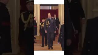 Prince William Host An Investiture Ceremony On King Charles’s Behalf On February 72024 [upl. by Siuoleoj]