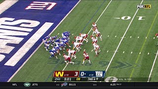 Giants Run a QB Sneak on 3rd amp 9 [upl. by Aicnelav]