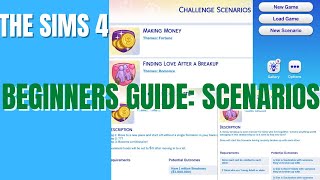 THE SIMS 4 TUTORIAL SCENARIOS [upl. by Laroc393]