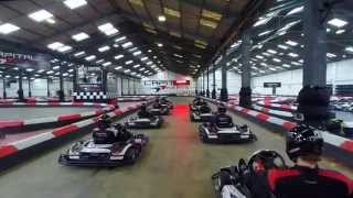 Capital Karts Go Karting London  Drone Video [upl. by Erme]