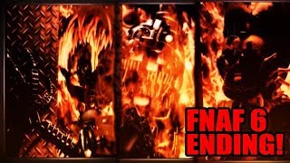 FNAF 6 SALVAGING ENDING SECRET FINAL BABY CUT SCENE  Five Nights at Freddys 6 FINALE [upl. by Aivartal648]