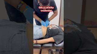 Chiropractic treatment for gas or acidity worldfamouschiropractor [upl. by Kulseth]