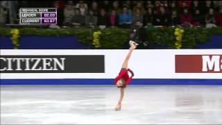 Yulia Lipnitskaya  Free Skating 2014 European Figure Skating Championships [upl. by Konrad]