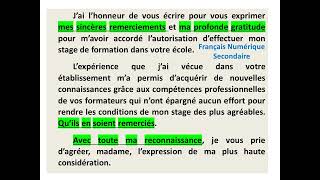 Passerelle 3èmeLecture page 3637La lettre de remerciement [upl. by Nwad]