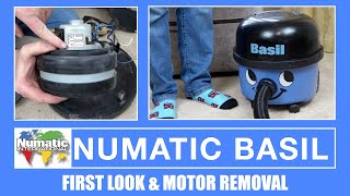 Numatic Basil Vacuum Cleaner First Look amp Motor Removal [upl. by Orella646]