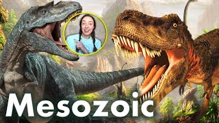 Mesozoic Era Geologic amp Biological Evolution and Extinction of Dinosaurs  GEO GIRL [upl. by Lumpkin]