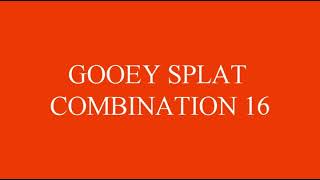 Gooey Splat Combination 16 Sound Effects [upl. by Poock]