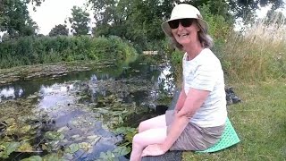 Cotterstock Walk Pike Fish Attack Picnic River Nene [upl. by Akedijn]