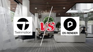 D5 RENDER VS TWINMOTION 2023  Render Comparison by divinerender [upl. by Gray]