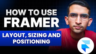 How to Use Layout Sizing and Positioning in Framer  Framer Tutorial Part 2 in Hindi [upl. by Gomar421]