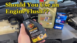 Review  Does Engine Oil Flush Actually Work we follow all these instructions to find out [upl. by Rebma]