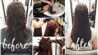 My Hair Transformation  Keratin Complex Smoothing Treatment  Eliana Jalali [upl. by Chem401]