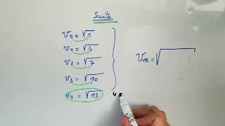 Conjecturer le terme général dune suite numérique avec un radical [upl. by Stoecker]