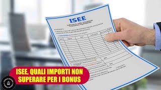 ISEE 2024 gli importi da non superare per accedere ai bonus e alle agevolazioni [upl. by Kcirdot180]