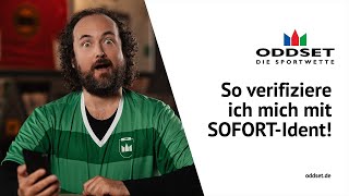 Wie verifiziere ich mich mit SOFORT Ident bei ODDSET  HowTo [upl. by Enoved]