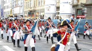 Oktoberfest parade Munich Bavaria Germany Europe [upl. by Colette]