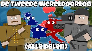 De Tweede Wereldoorlog Alle delen  Geschiedenis [upl. by Arreic]