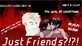 Just Friends SakuAtsu AngstFluff Omegaverse AU Episode 1 [upl. by Imnubulo]