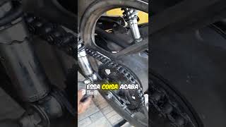 Como saber o Desgaste da Corrente da moto [upl. by Aneet]