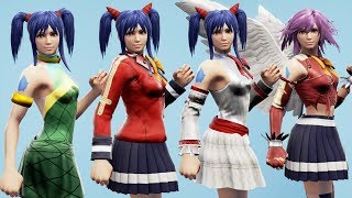 SoulCalibur 6 Wendy 4 Outfits Fairy Tail Character Creation Tutorial [upl. by Ahiel512]