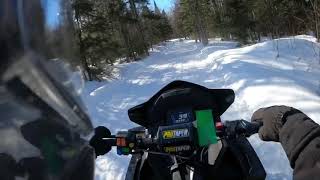 2020 Polaris switchback assault 850 test drive and first impressions [upl. by Leva]