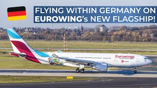 TRIPREPORT  Eurowings ECONOMY  Hamburg  Cologne  Airbus A330200 [upl. by Ydner]